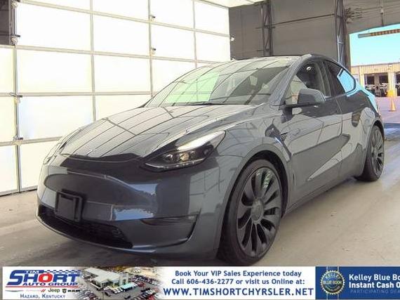 TESLA MODEL Y 2022 7SAYGDEF8NF500261 image